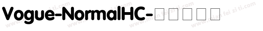 Vogue-NormalHC字体转换