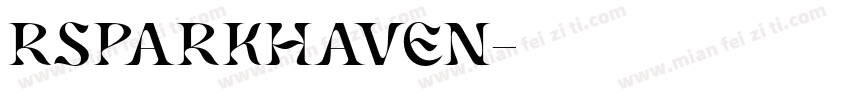 RSParkHaven字体转换