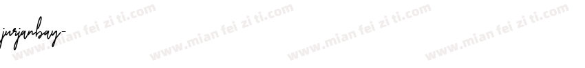 jurjanbay字体转换