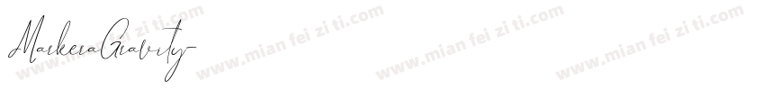 MarkeraGravity字体转换