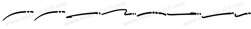 aAuthorizedSignature字体转换