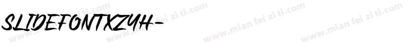 SlidefontXZYH字体转换