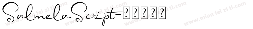 SalmelaScript字体转换