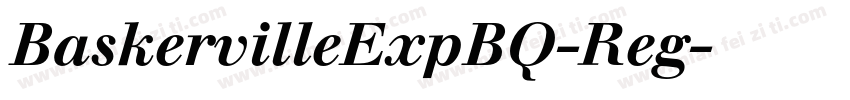 BaskervilleExpBQ-Reg字体转换