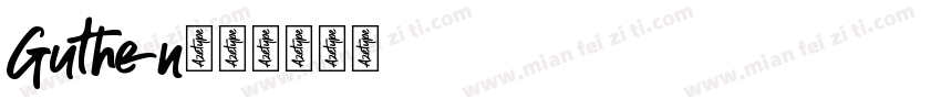 Guthen字体转换