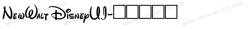NewWaltDisneyUI字体转换