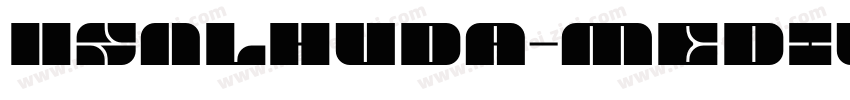 HSAlhuda-medium字体转换