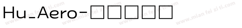 Hu_Aero字体转换