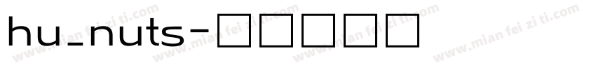 hu_nuts字体转换