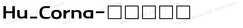 Hu_Corna字体转换