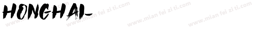 HONGHAI字体转换