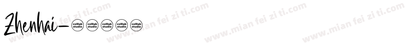 Zhenhai字体转换