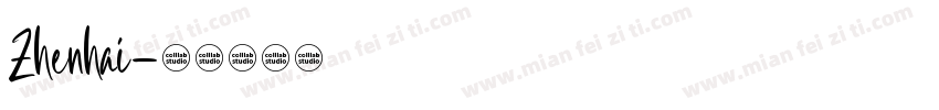 Zhenhai字体转换