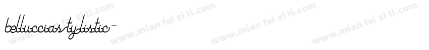 BellucciaStylistic字体转换