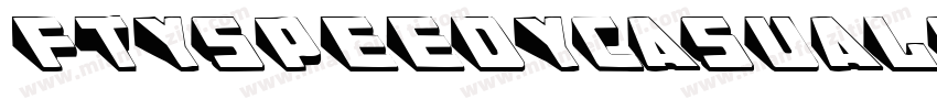 FTYSPEEDYCASUAL001字体转换