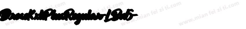 DroseKxkPlusRegular-LBn5字体转换