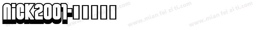nick2001字体转换