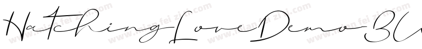 HatchingLoveDemo-BWL字体转换