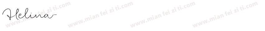 Helina字体转换