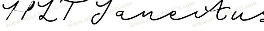 HLTJaneAusten字体转换