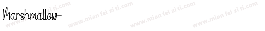 Marshmallow字体转换