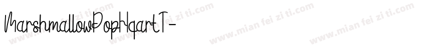 MarshmallowPopHqartT字体转换