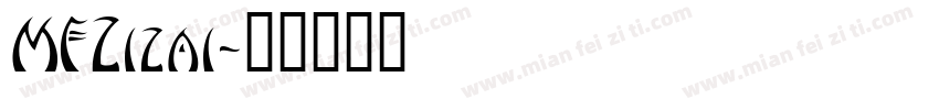 MFZizai字体转换