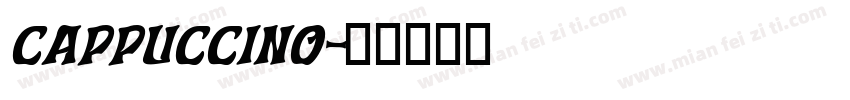 cappuccino字体转换