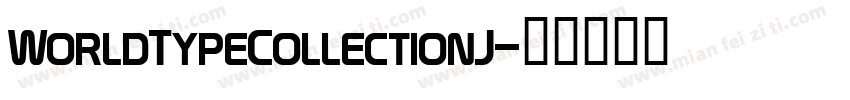 WorldTypeCollectionJ字体转换
