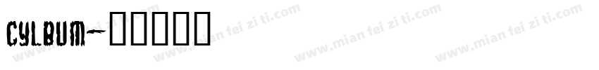 CYLBUM字体转换