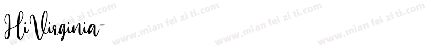 HiVirginia字体转换