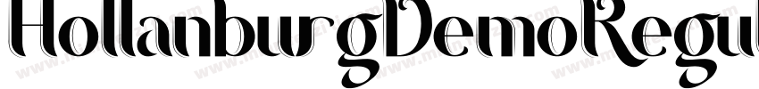 HollanburgDemoRegula字体转换