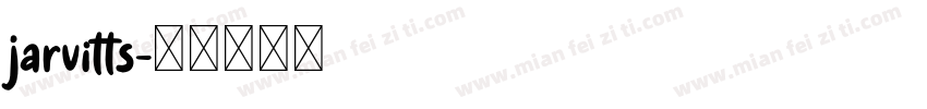 jarvitts字体转换
