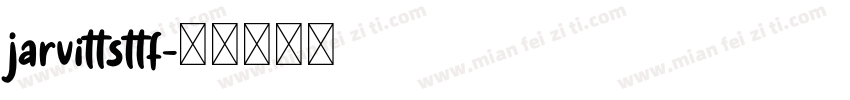 jarvittsttf字体转换