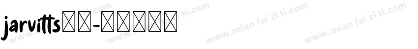 jarvitts潦草字体转换