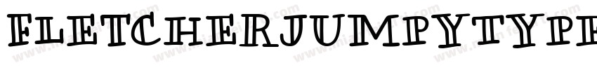 FletcherJumpyTypeWriter字体转换
