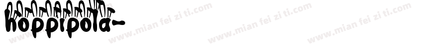 hoppipola字体转换