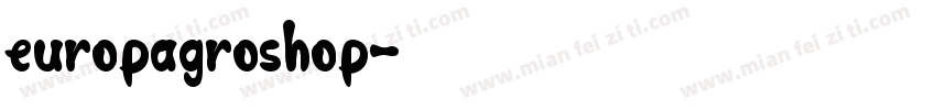 europagroshop字体转换