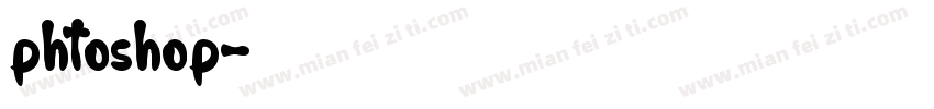 phtoshop字体转换