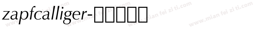 zapfcalliger字体转换