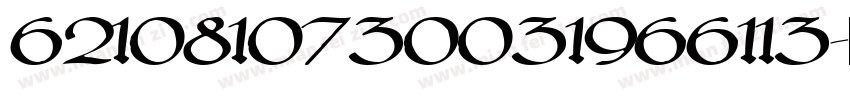 6210810730031966113字体转换
