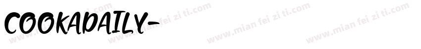 COOKADAILY字体转换
