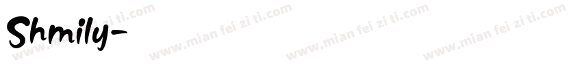 Shmily字体转换