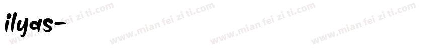 ilyas字体转换