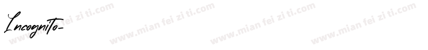 Incognito字体转换