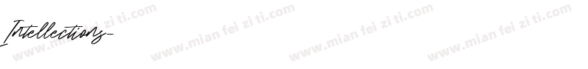 Intellections字体转换