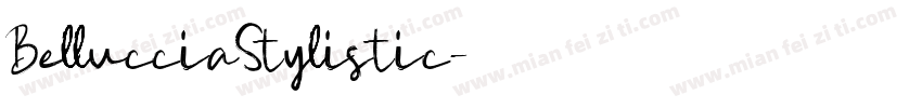 BellucciaStylistic字体转换