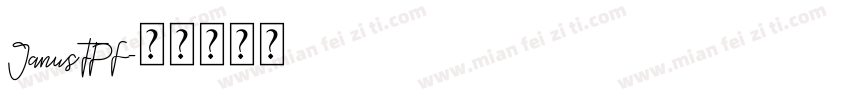JanusTPF字体转换