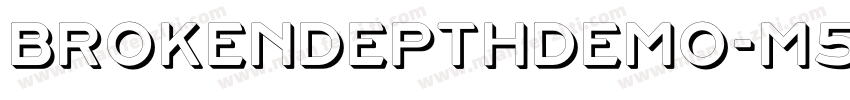 BrokenDepthDemo-M5Zw字体转换