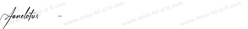 Janelotus字体字体转换